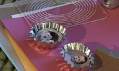 Tart Tin Photo Frames