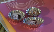 Tart Tin Photo Frames
