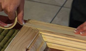 Wooden Frame Mirror